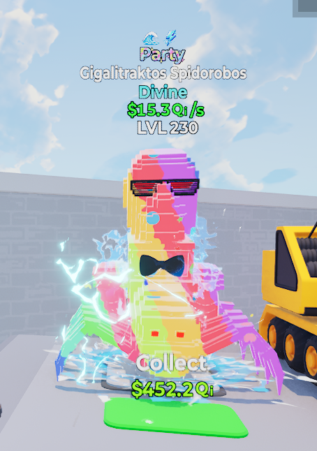 عنكبوت بارتي ضربتين lv 230