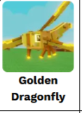golden dragonfly