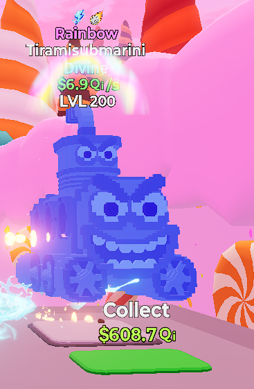 غواصه رينبو ضربتين lv200