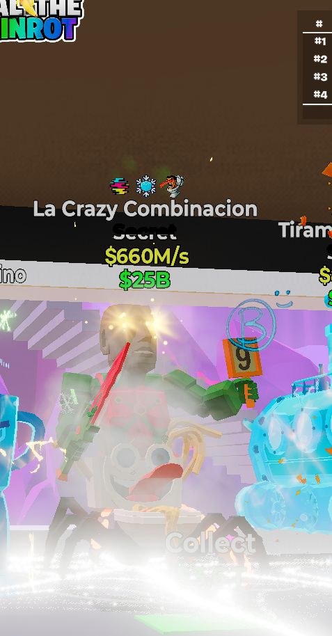 لا كريزي 3 ضربات