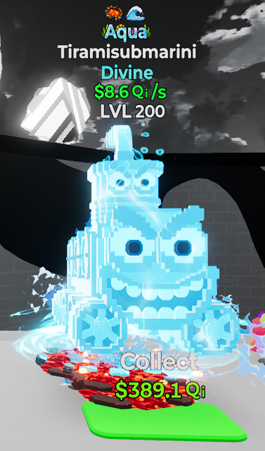 غواصه اكوا ضربتين lv 200